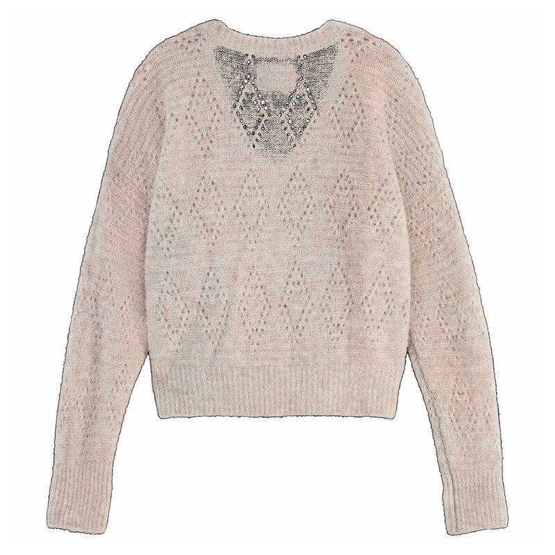 Scotch & Soda Bouclã© V-Neck Relaxed Pullover image number 1
